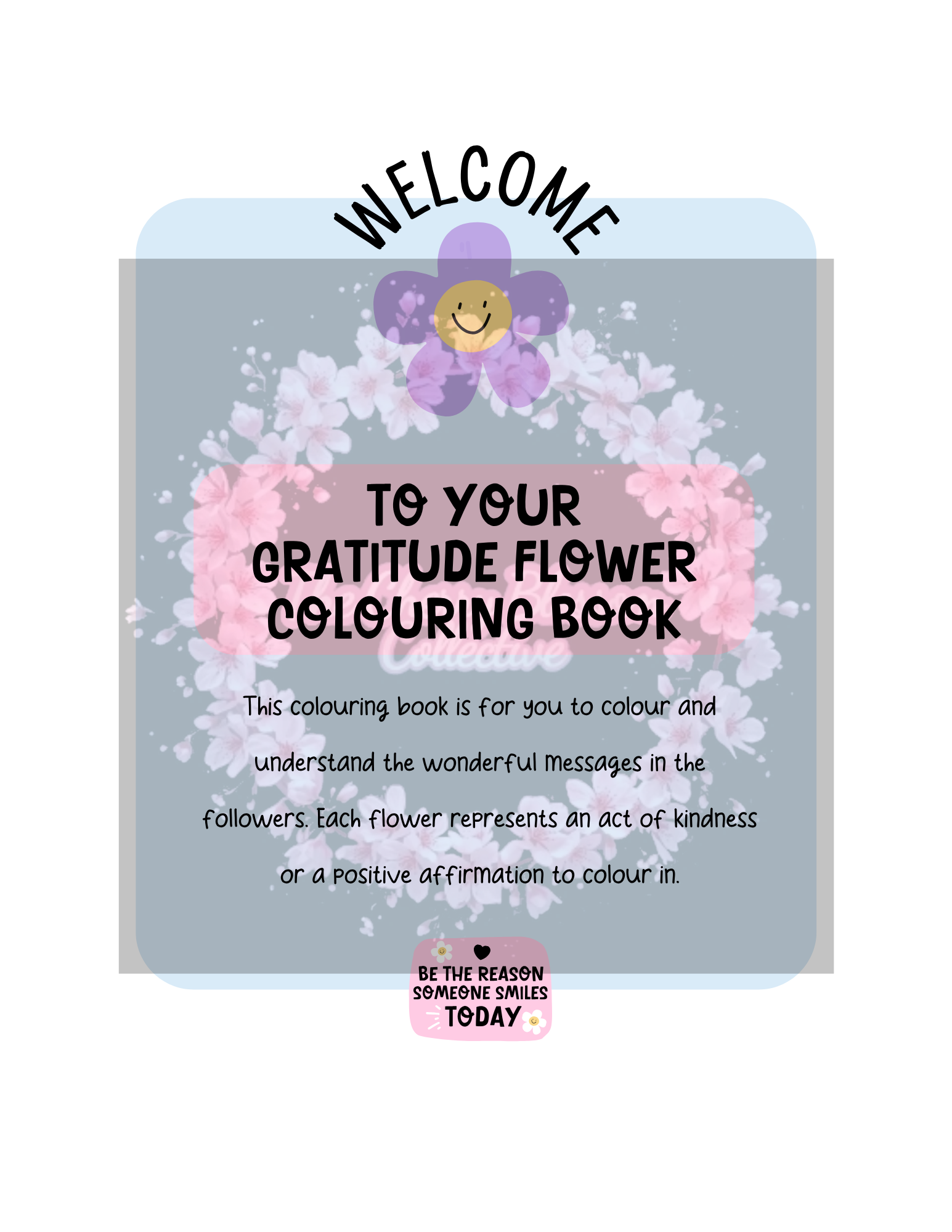 Kids Gratitude Journal Colouring Book