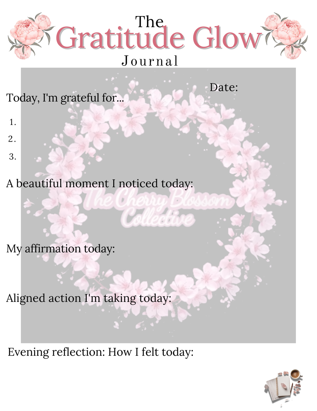 The Gratitude Glow Journal PDF