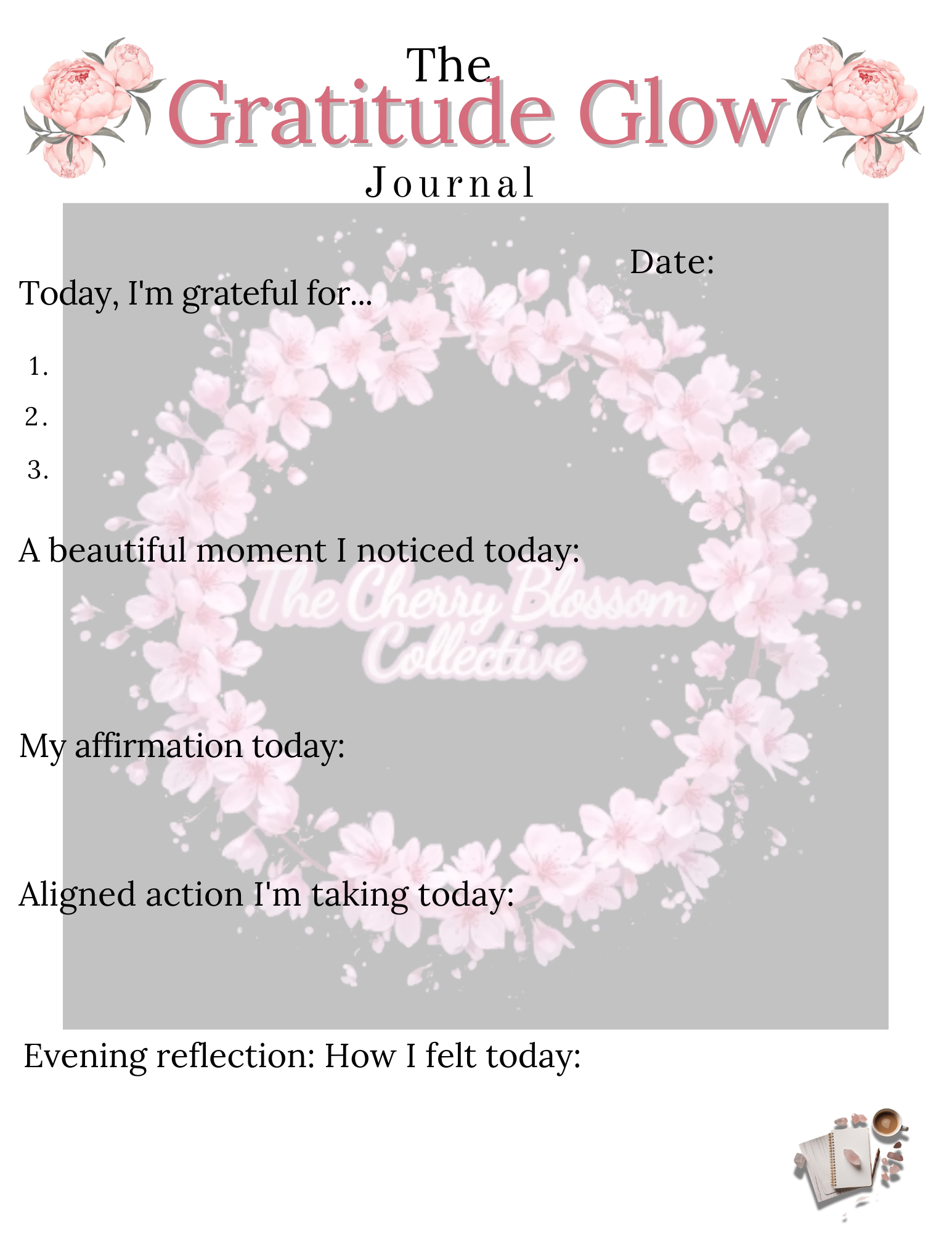 The Gratitude Glow Journal PDF