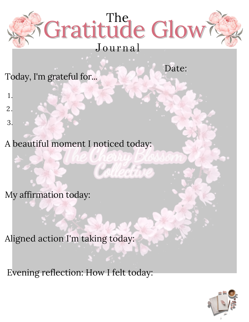 The Gratitude Glow Journal PDF