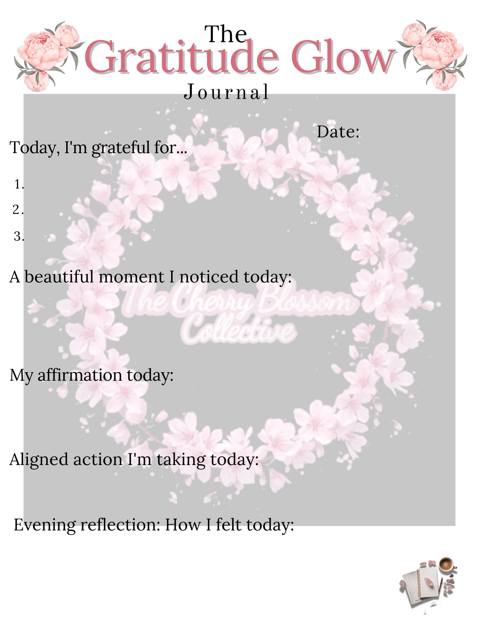 The Gratitude Glow Journal PDF