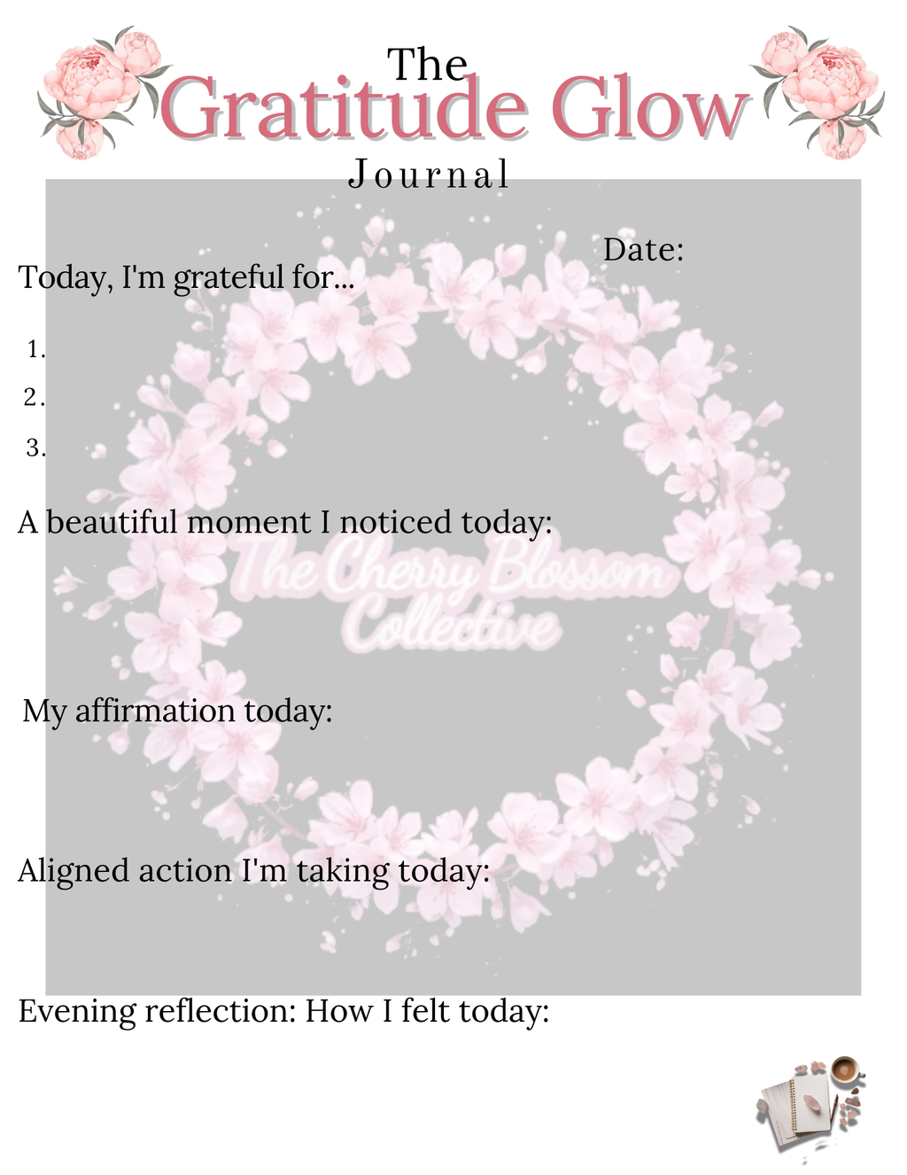 The Gratitude Glow Journal PDF
