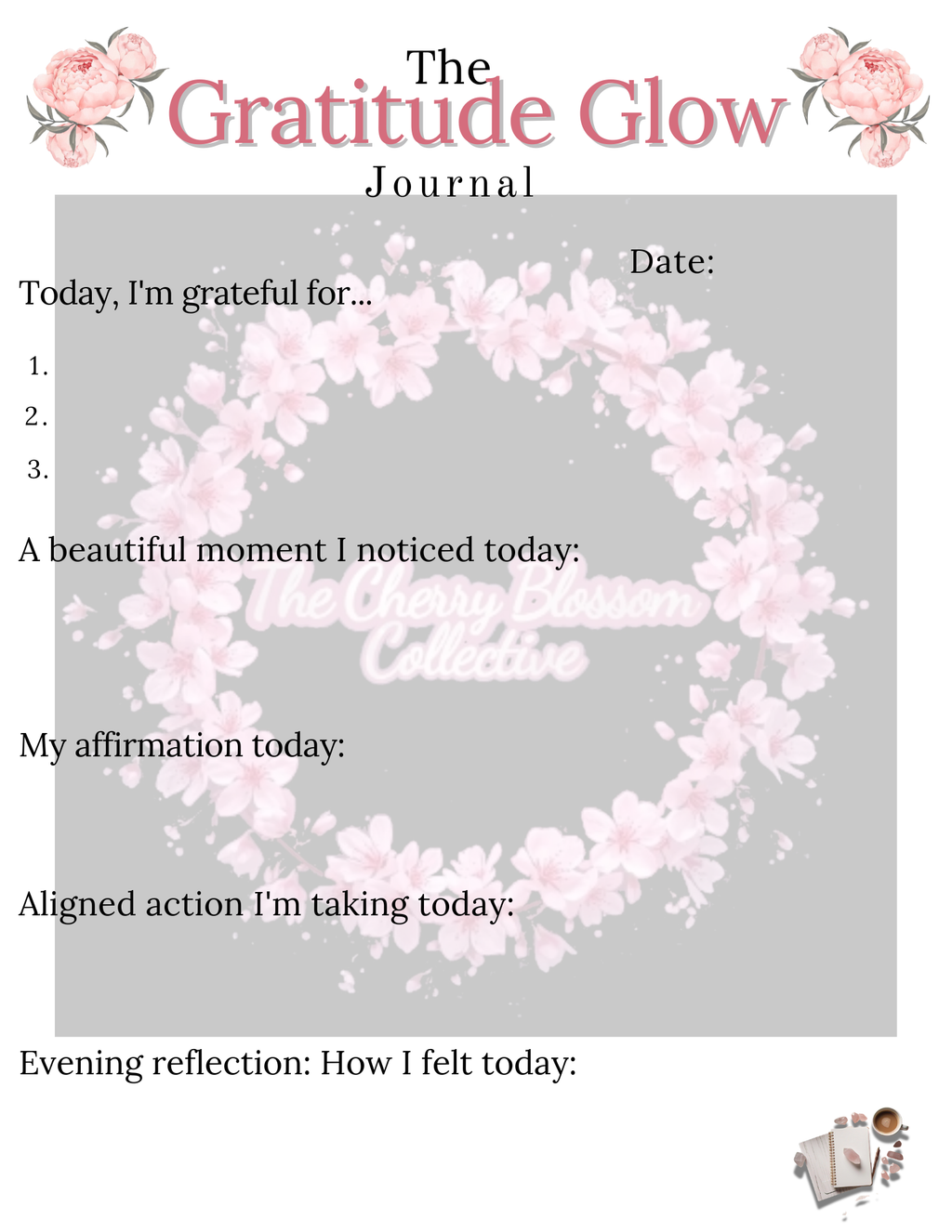 The Gratitude Glow Journal PDF