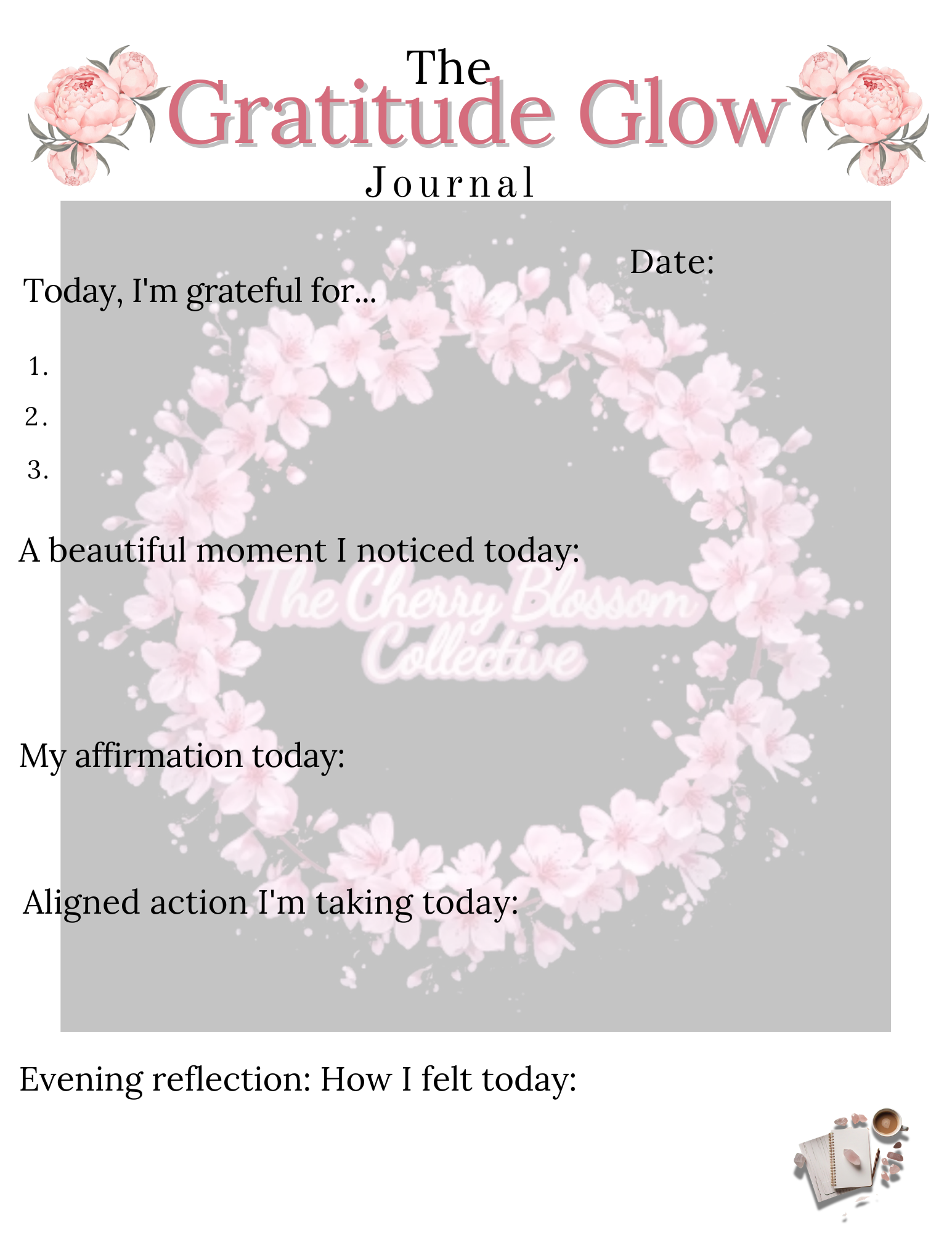 The Gratitude Glow Journal PDF