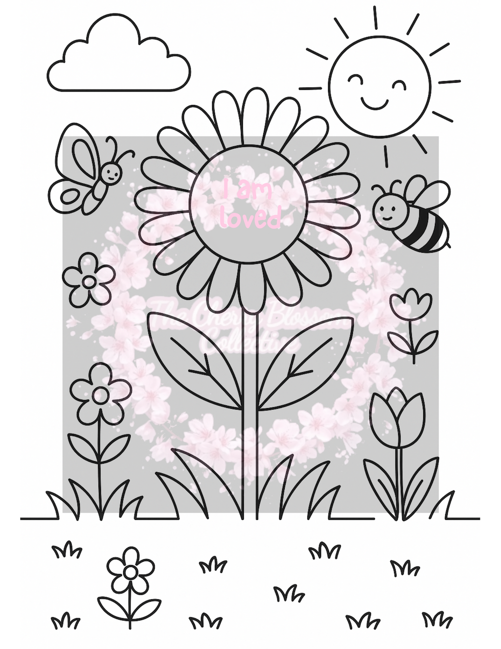 Kids Gratitude Journal Colouring Book
