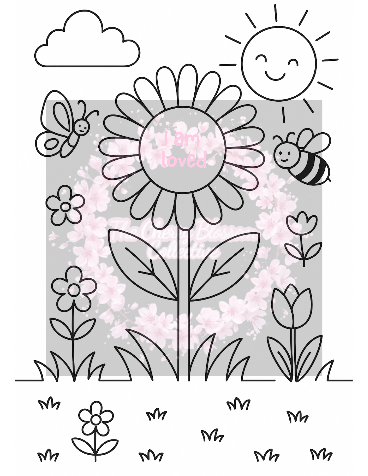 Kids Gratitude Journal Colouring Book