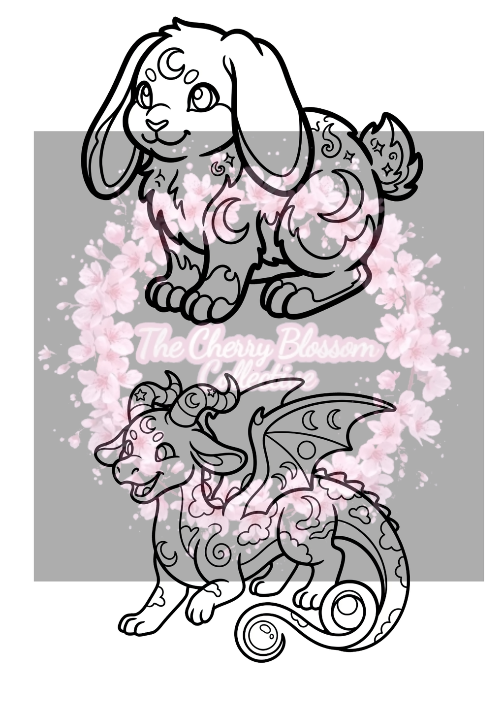 Galaxy Animal PDF Colouring Pages