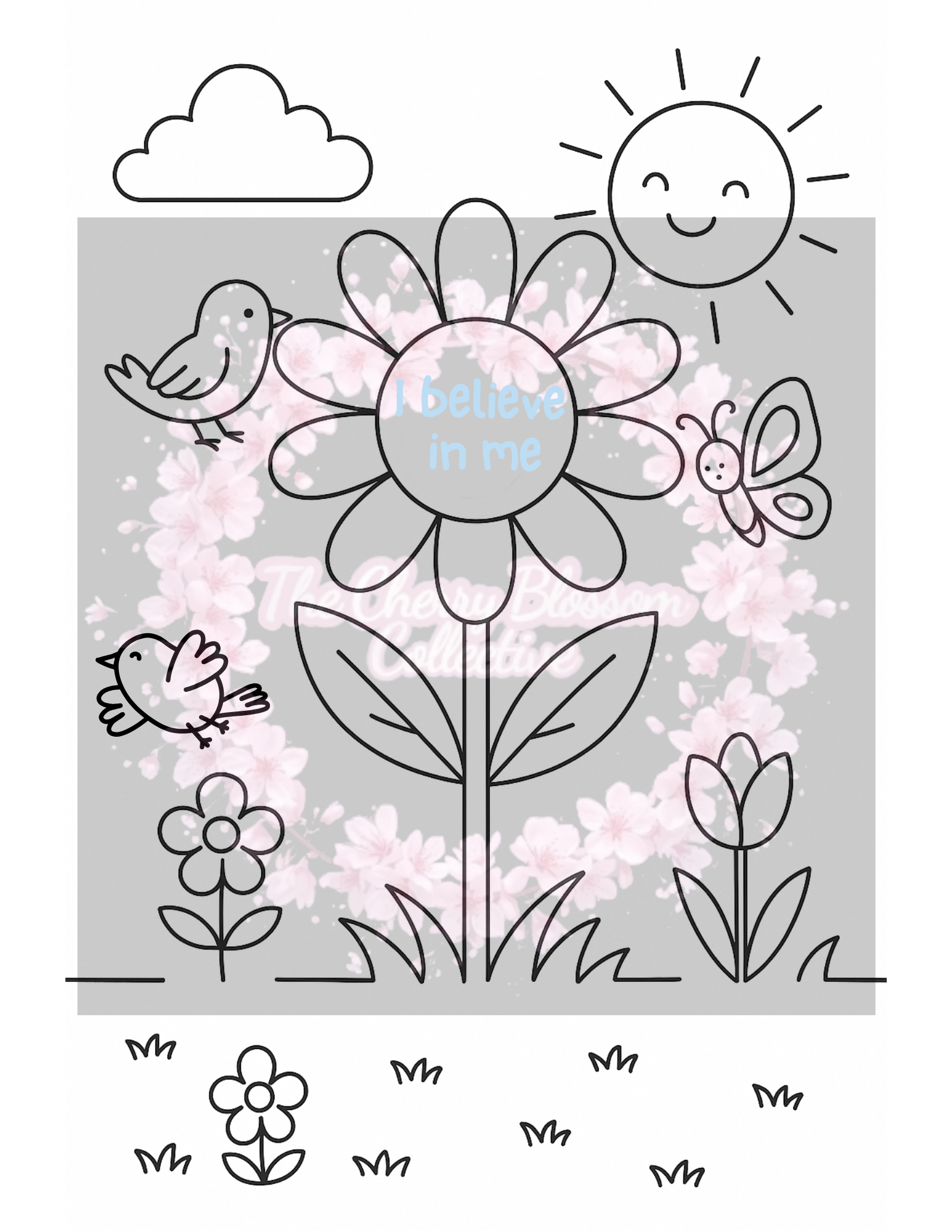 Kids Gratitude Journal Colouring Book