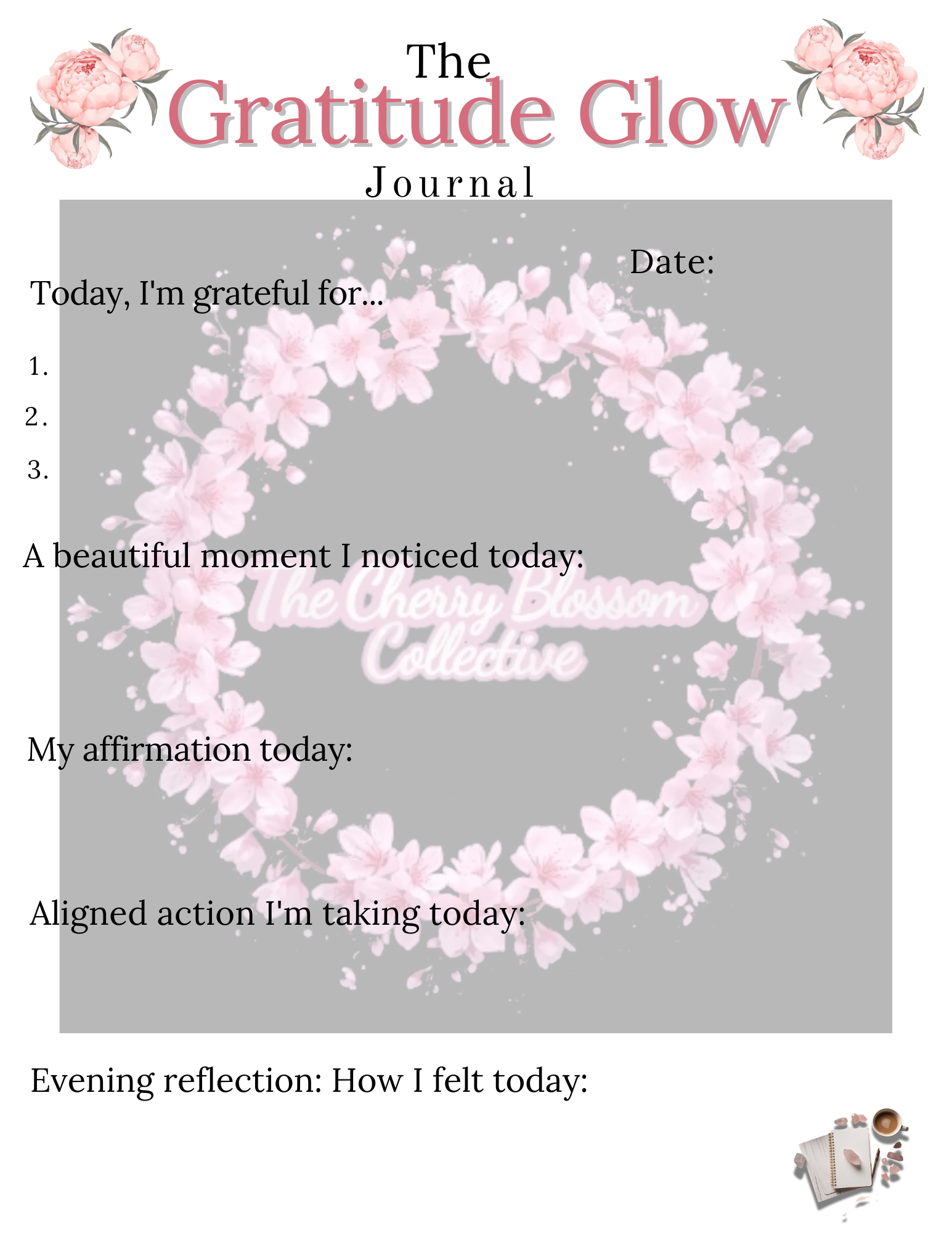 The Gratitude Glow Journal PDF