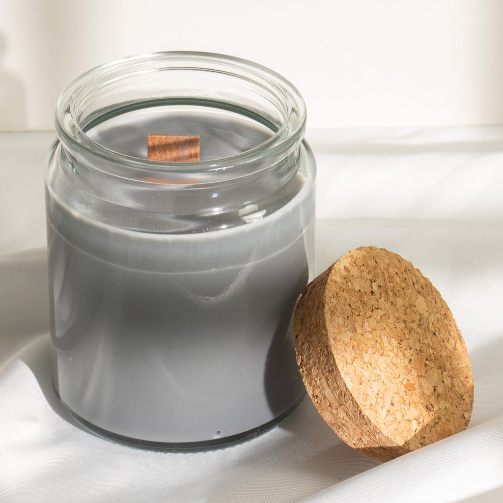 Woodwick Soy Candle - Ash & Woodsmoke