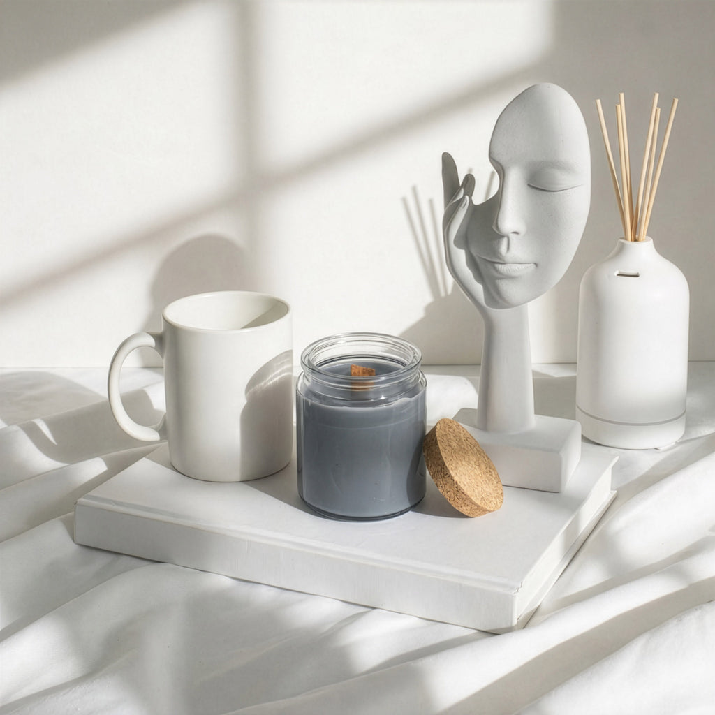 Woodwick Soy Candle - Ash & Woodsmoke