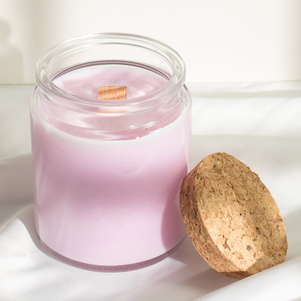 Woodwick Soy Candle - Crushed Fig & Cassis