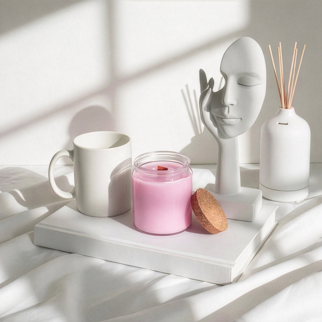 Woodwick Soy Candle - Crushed Fig & Cassis