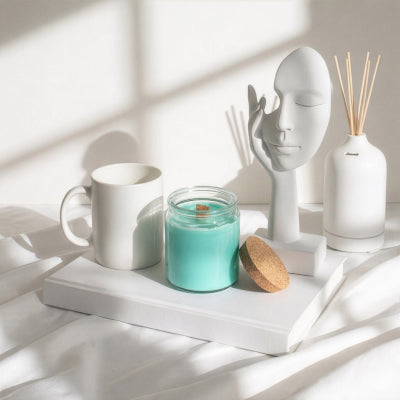 Woodwick Soy Candle - Moss & Mist