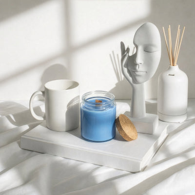 Woodwick Soy Candle - Sage & Mintwood