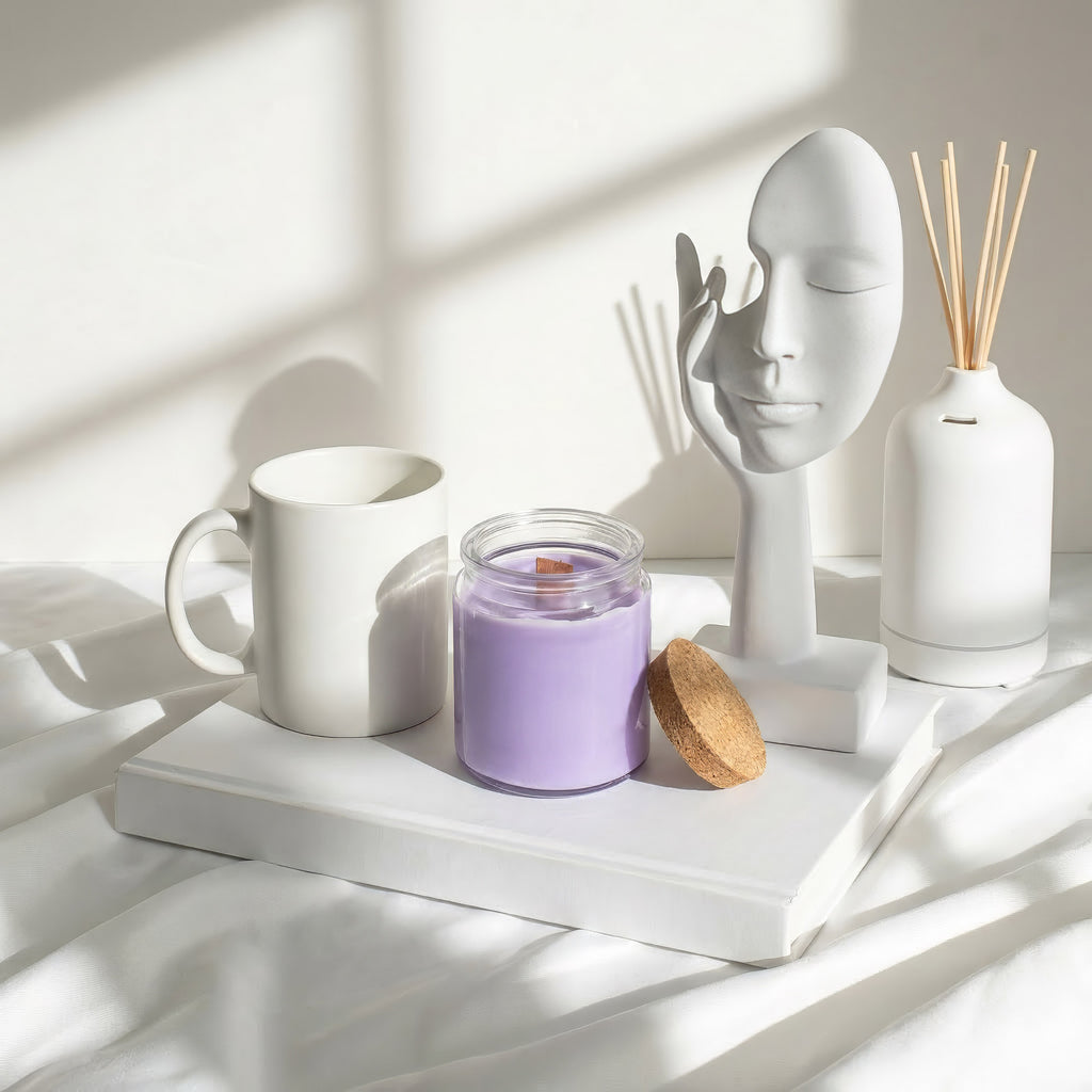 Woodwick Soy Candle - Wild Lavender