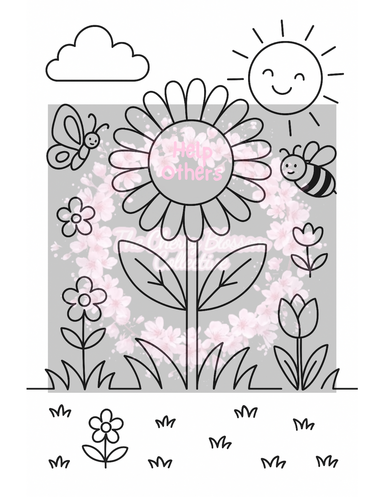 Kids Gratitude Journal Colouring Book