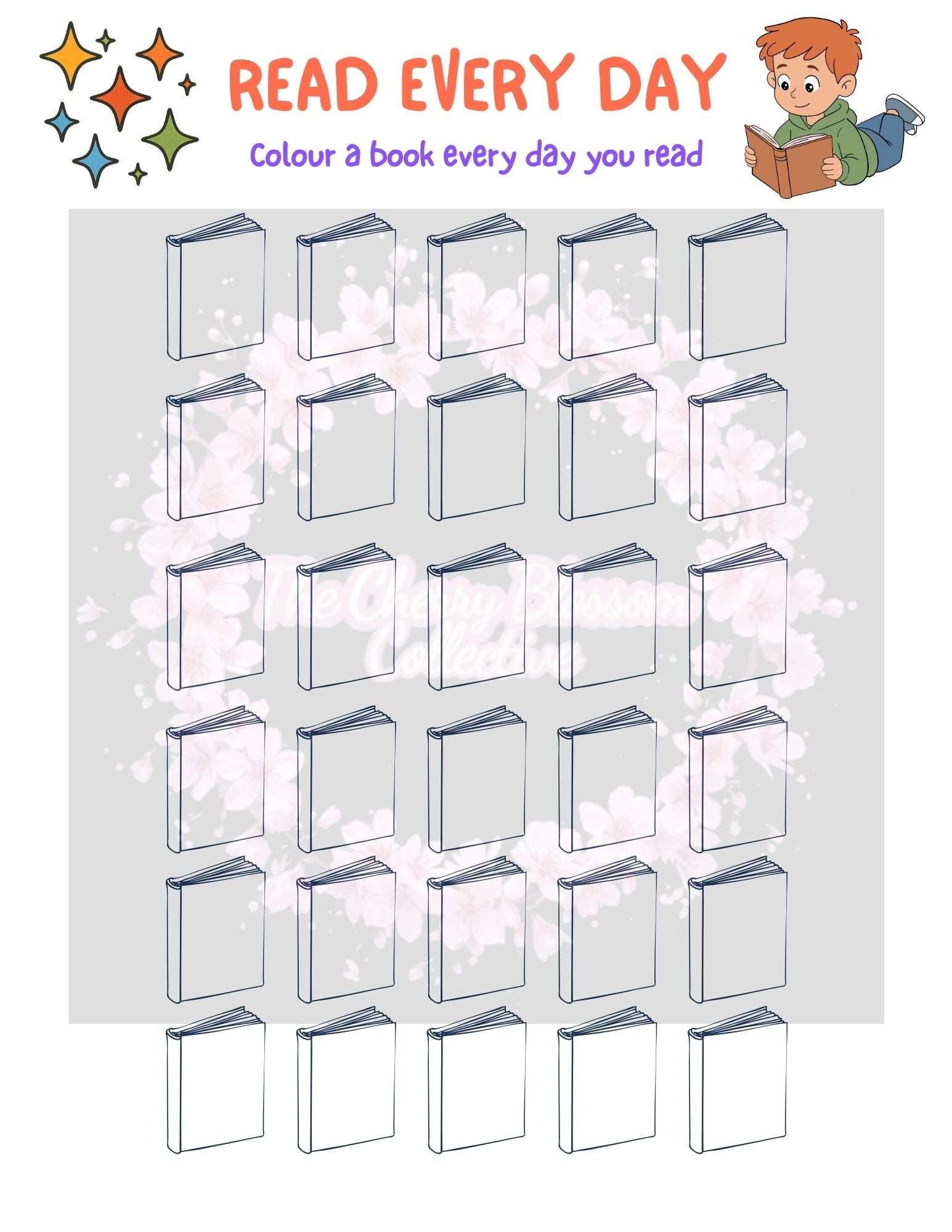 Kids Reading Log PDF