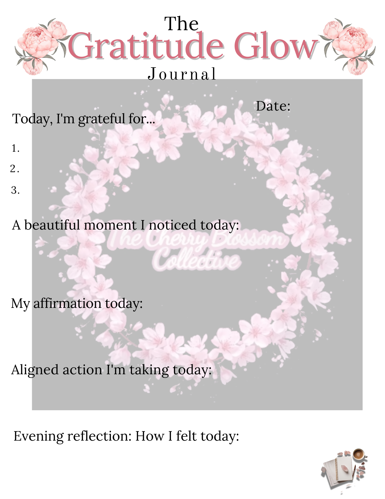 The Gratitude Glow Journal PDF