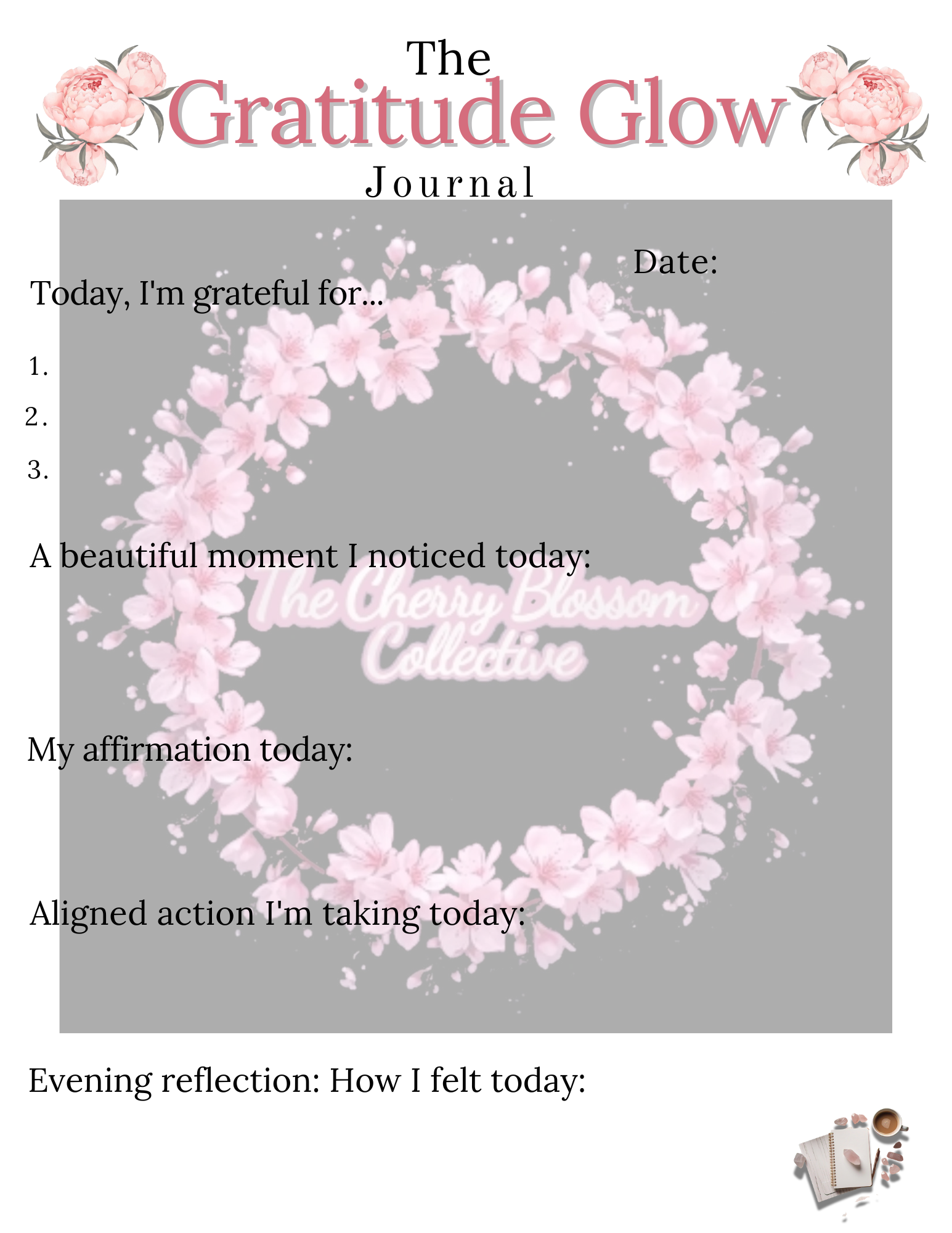 The Gratitude Glow Journal PDF
