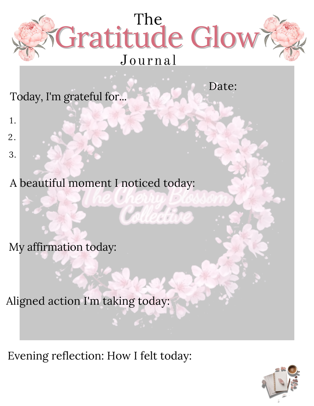 The Gratitude Glow Journal PDF
