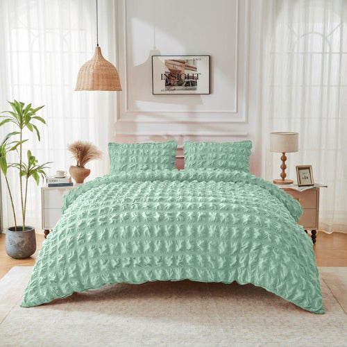 A Touch of Ripon Seersucker Duvet Set