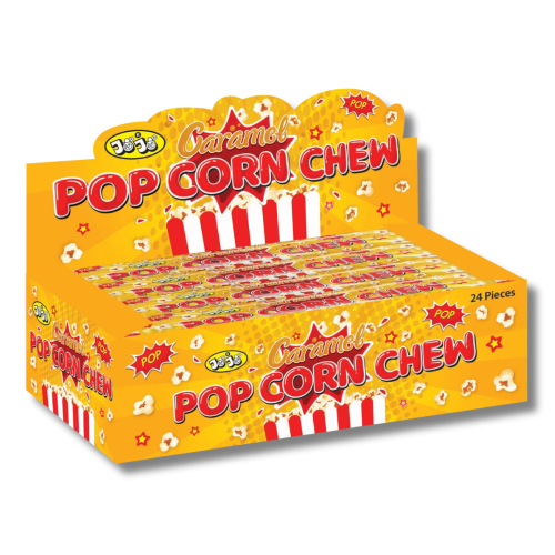 American Continental Caramel Popcorn Chew Bar