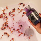 Ancient Witch Bath Spell Potion & Rose Quartz Crystal Amulet - Love