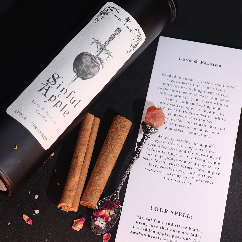 Ancient Witch Ritual Candles - Sinful Apple