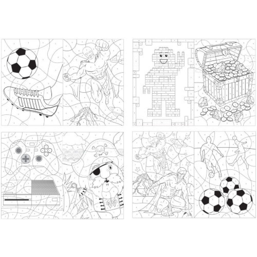 Boys Colour By Numbers