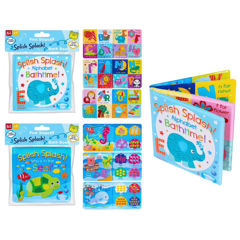 Baby Bath Books Splish Splash