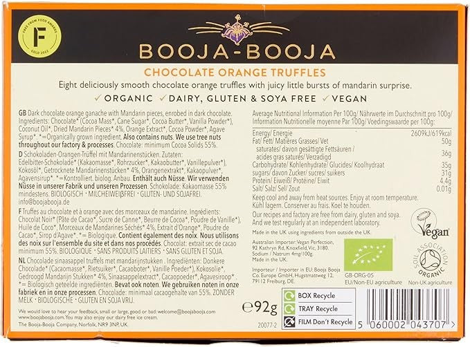 Booja-Booja Chocolate Truffles (92g)