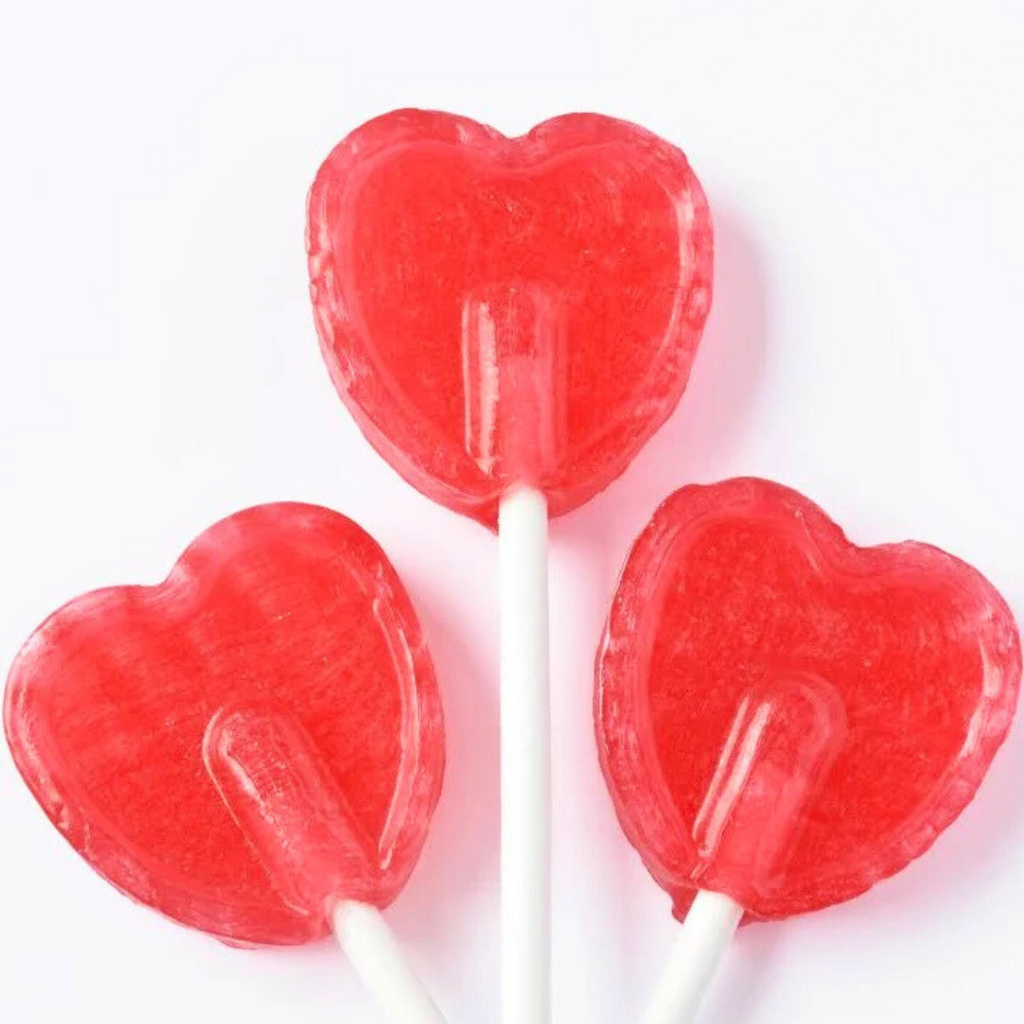 Heart Lollipops