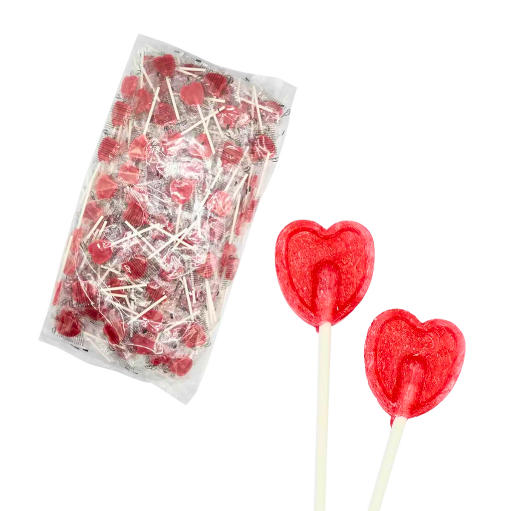 Heart Lollipops