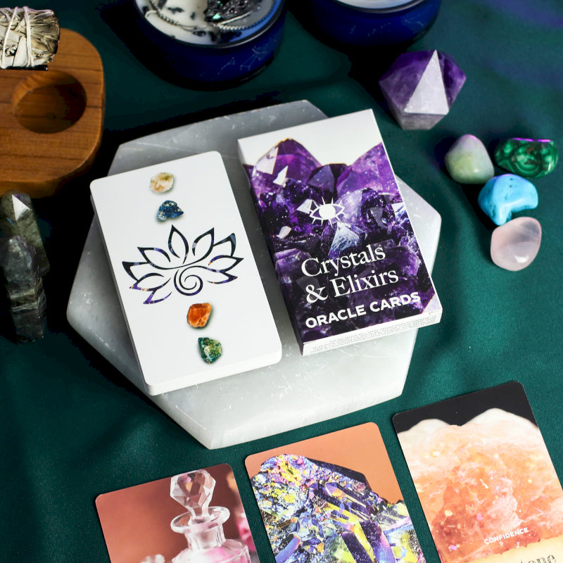 Crystals & Elixirs Oracle Cards – Healing Energy Deck