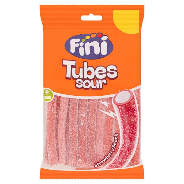 Fini Strawberry Shock Tubes Sour