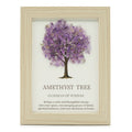 Gemstone Picture - Tree of Life - Amethyst