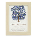 Gemstone Picture - Tree of Life - Lapis Lazuli