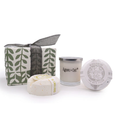 Gift Box - Velvet Moon (Candle) + Windermere & Citrus (Fizz)