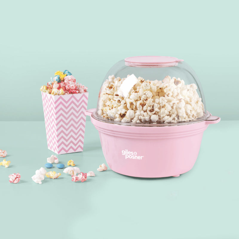 Giles & Posner Pink Mini Popcorn Maker