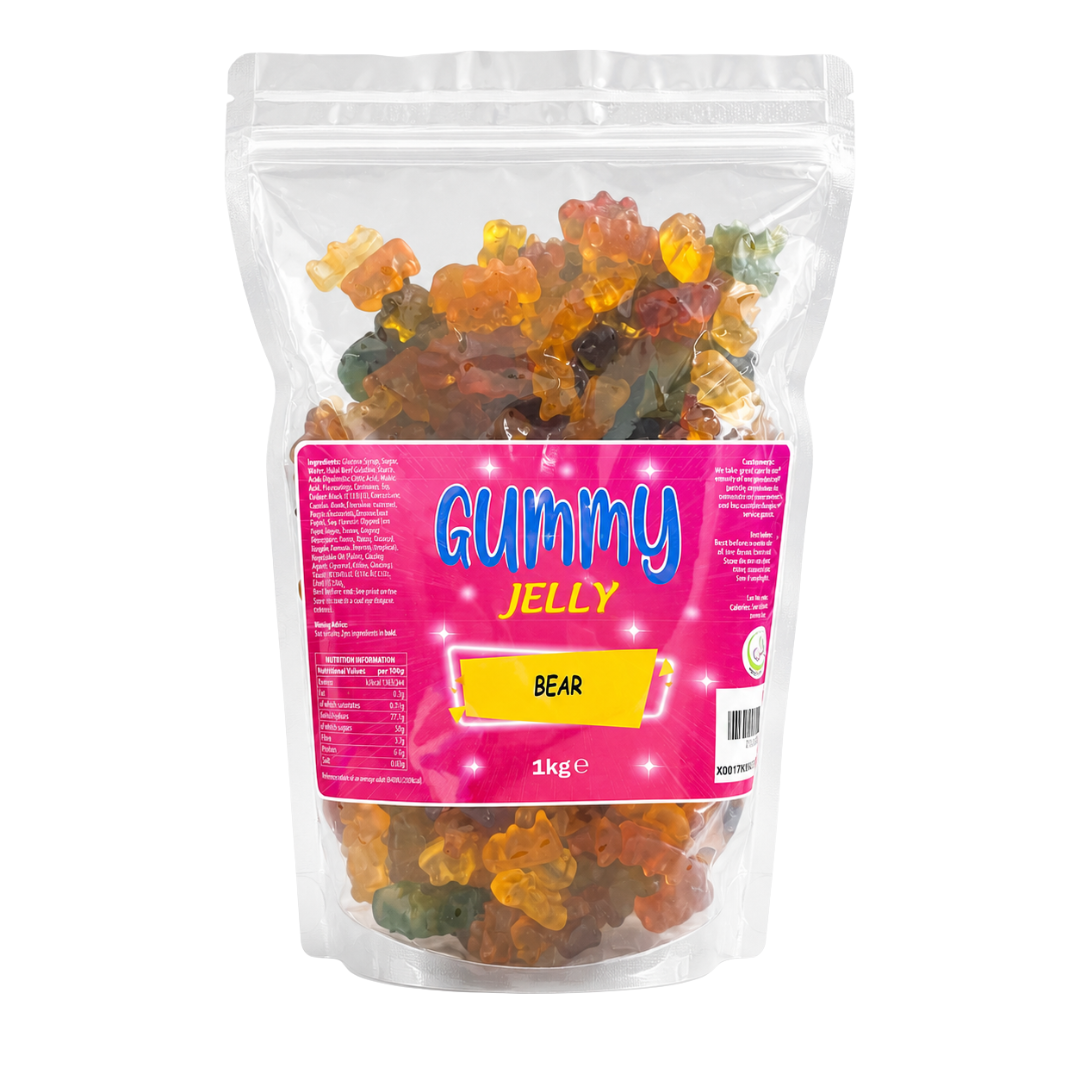 Gummy Jelly Bears Pouch
