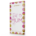 Joypots Joybar - Milk Chocolate Best Mum Message Bar (80g)