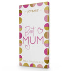 Joypots Joybar - Milk Chocolate Best Mum Message Bar (80g)