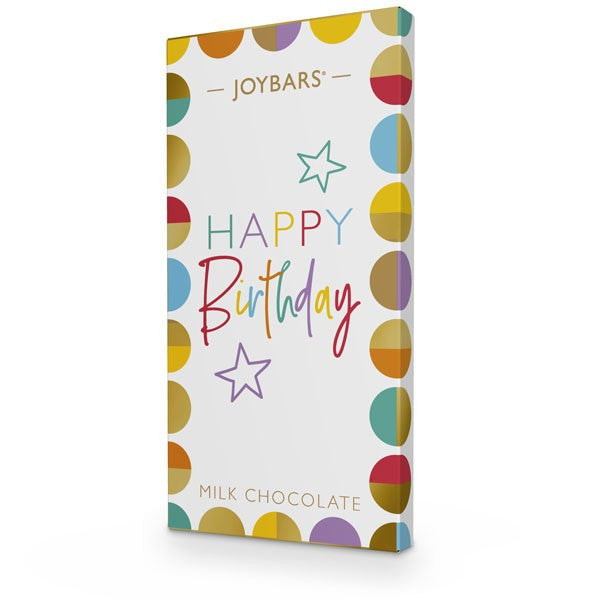 Milk Chocolate Happy Birthday Message Bar (80g)