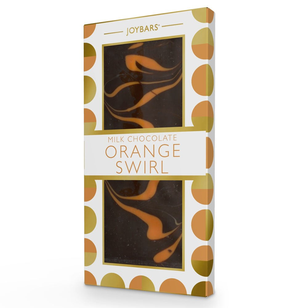 Milk Chocolate Orange Swirl Bar (80g)