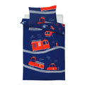 Firefighter Highway Duvet Set