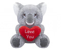 Koala Bear With Love Heart (15cm)
