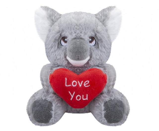 Koala Bear With Love Heart (15cm)
