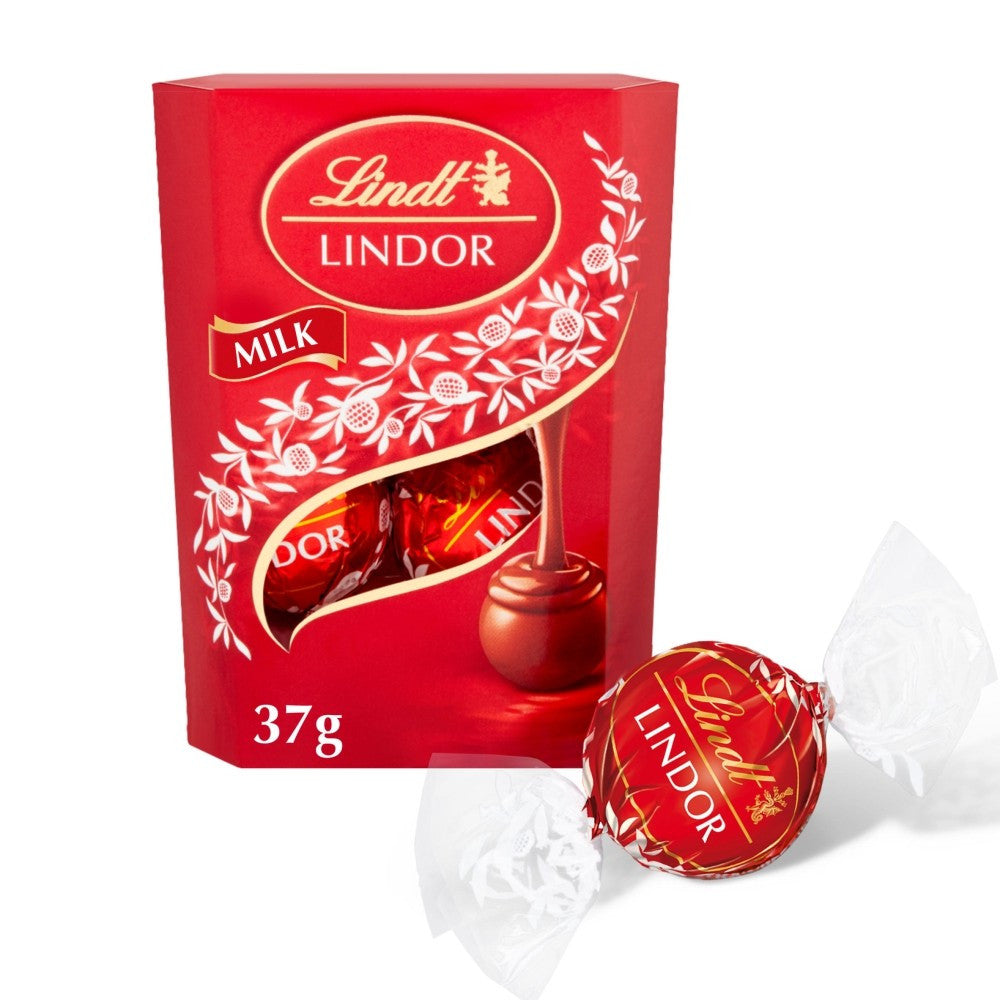 Lindt Lindor Milk Chocolate Truffles Treat Box (37g)