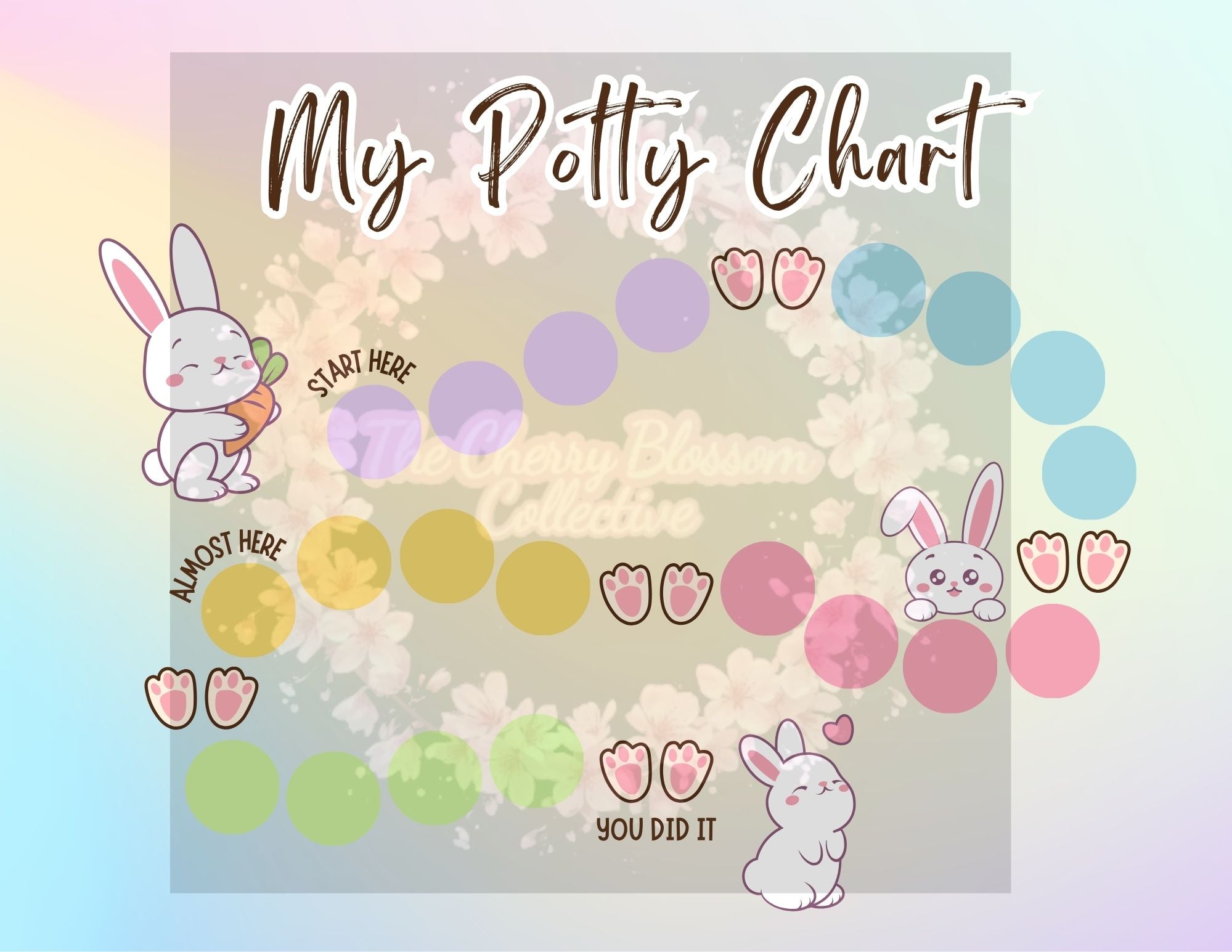 Bunny Potty Training Chart PDF